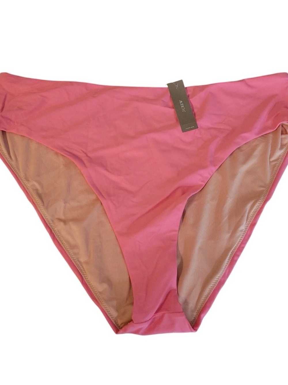 J. Crew Women's Rose Bikini Bottom - Classic Coverage